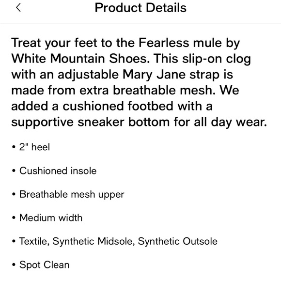 Fearless Clog Mules Beige 8.5 - Picture 6 of 6